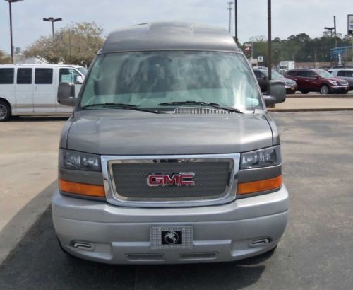 New 2013 gmc savana 1500 hitop explorer van conversion limited xse