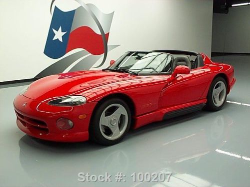 1992 dodge viper rt/10 roadster rare first year only 3k texas direct auto