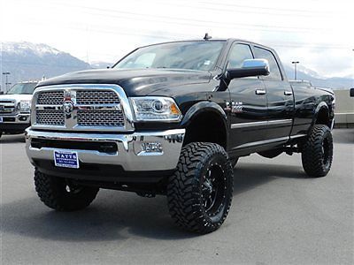 Dodge ram crew cab laramie 4x4 cummins diesel custom new lift wheels tires nav