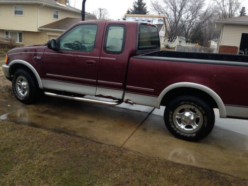 1997 F150 Lariat Edition 4x4 Newer Tires, image 2