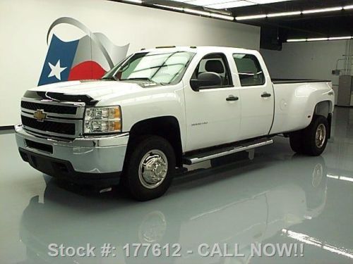 2012 chevy silverado 3500hd crew diesel drw 4x4 49k mi texas direct auto