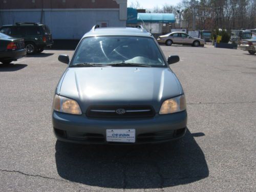 2002 subaru legacy l wagon 4-door 2.5l  all wheel drive  2 owner carfax