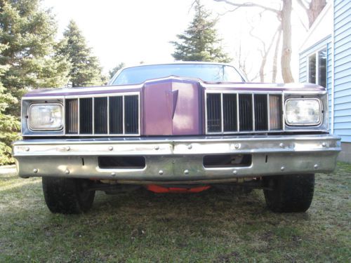 1978 pontiac phoenix 1 of kind 454 big block chevy ,th 400, 3.90 posi