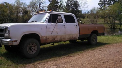 1979 dodge diesel truck 4x4