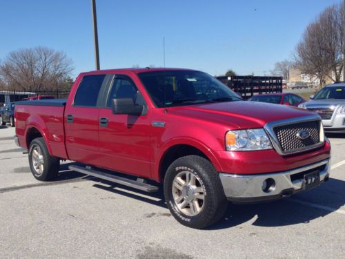 Ford f150 lariet crewcab 4x4 5.4 v8 leather loaded 95k miles pa. inpspected