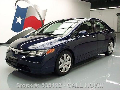 2008 honda civic lx sedan automatic crusie control 88k texas direct auto