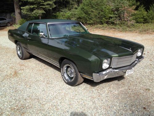 1970 chevrolet monte carlo base hardtop 2-door 5.7l