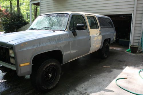 1987 Chevy 3/4 ton 4x4 Suburban, US $4,500.00, image 3
