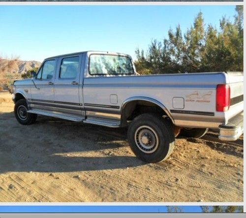 1995 ford f-350 xl crew cab pickup 4-door 7.3l