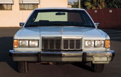 California original, 1982 mercury grand marquis, 80k original miles, no reserve