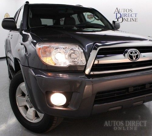 We finance 2007 toyota 4runner sr5 v8 4wd 1 owner clean carfax rnngbrds rfrck cd