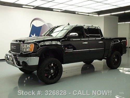 2011 gmc sierra texas ed crew xtreme 4x4 lift 22&#039;s 37k texas direct auto