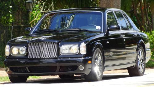 2004 bentley arnage t ultra luxury sedan with 56,000 miles selling no reserve