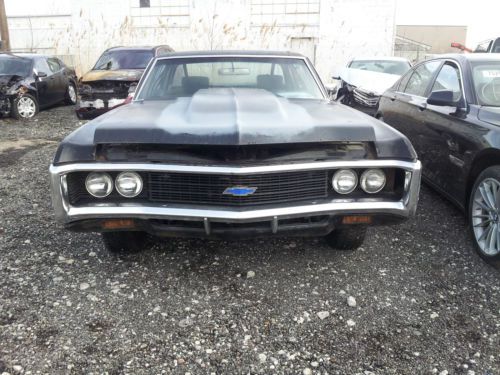 1969 chevrolet impala custom project *repairable vehicle*