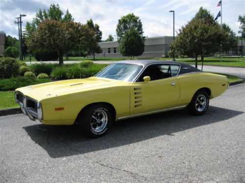 1972 dodge charger rallye factory u code 440 hp