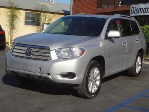 2008 toyota highlander hybrid 4wd damaged rebuilder runs cooling good economical