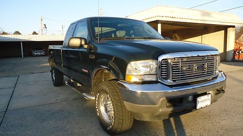 2003 ford f-250 extended cab long bed xlt diesel 4x4