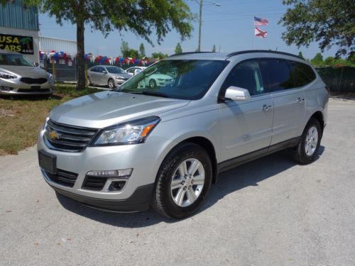 2013 chevy traverse  awd 2lt bose rear cam heated seats bluetooth third row