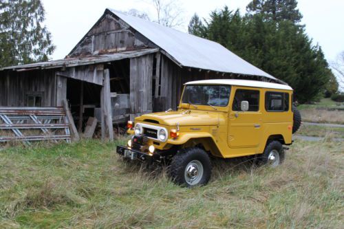 1976 fj40 land cruiser nut &amp; bolt rotisserie restoration