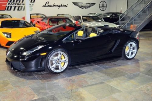 2008 1-owner gallardo spyder e-gear 6k miles loaded with options!!