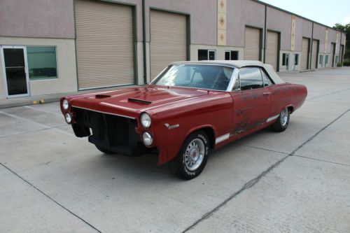 1966 mercury comet cyclone gt convertible pace car 1 of 100 call now