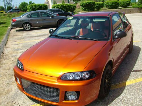 Honda civic hatch turbo, custom bodywork , custom interior, one of a kind