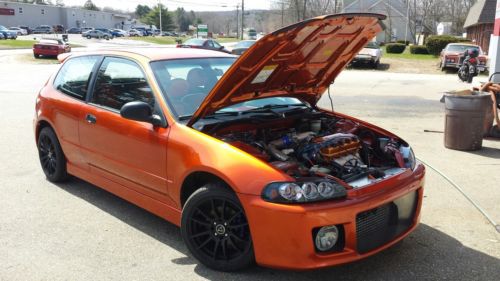 Honda Civic hatch turbo, custom bodywork , custom interior, one of a kind, image 7