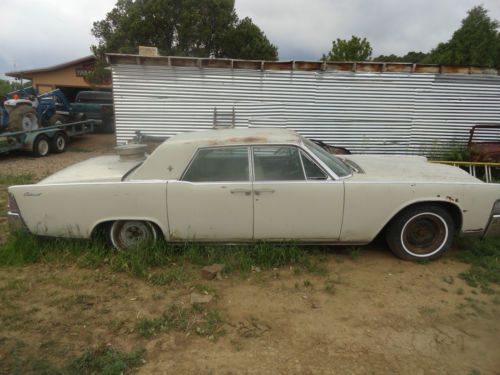 1965 lincoln continental base 7.0l