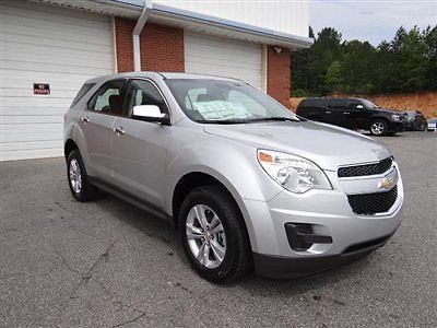 Chevrolet equinox ls new 4 dr suv automatic 2.4l l4 dir dohc 16v silv ice met