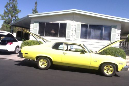 1973 chevrolet nova base hatchback 2-door 5.7l