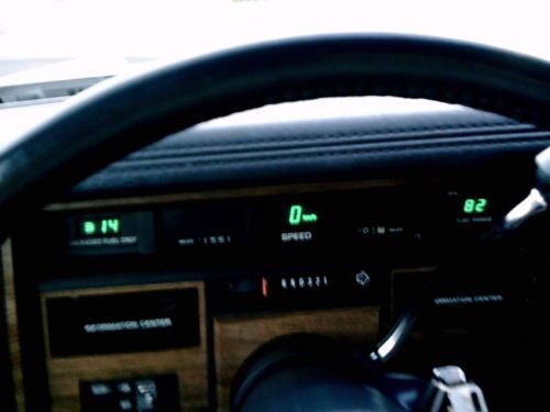 1985 Eldorado BIARRITZ - Cotillion White - Dark Blue Leather, US $7,995.00, image 19