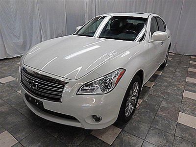 2011 infiniti m37x awd 23k warranty navigation camera sunroof leather