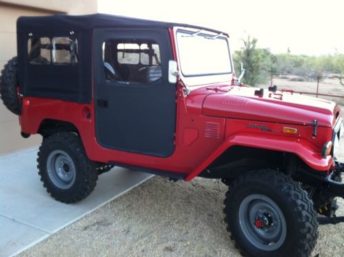 72 fj40 project with re-built 3fe