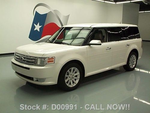 2012 ford flex sel 7-pass leather park assist 25k miles texas direct auto