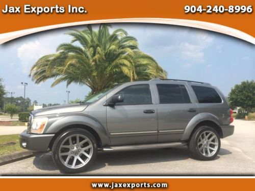 2005 dodge durango limited awd dvd srt-10 wheels new tires dvd system step bars