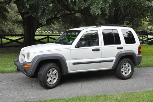 2003 jeep liberty sport 3.7l 4wd