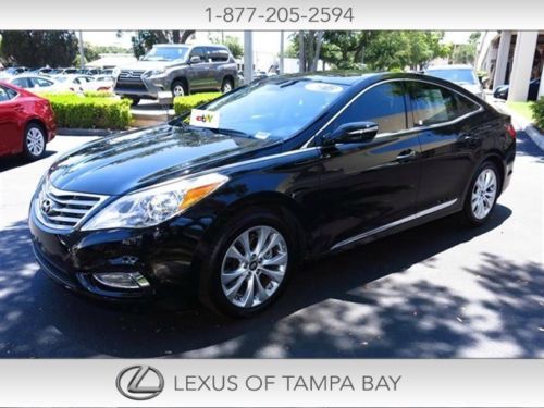 Hyundai azera 291 mi 1 owner clean carfax navi rear cam heated leather sunrooof