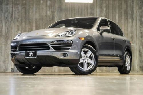 2011 porsche cayenne v6! 1ownr! premium plus! navigation! rear camera! 19k mi!