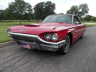 1965 thunderbird red landau super clean low miles!