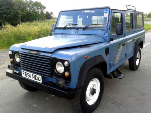 Completely original 1988 landrover defender 110 station wagon turbo diesel