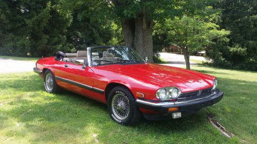 Signal red, daytona rally wheels, excellent running condition, 2seat convertible