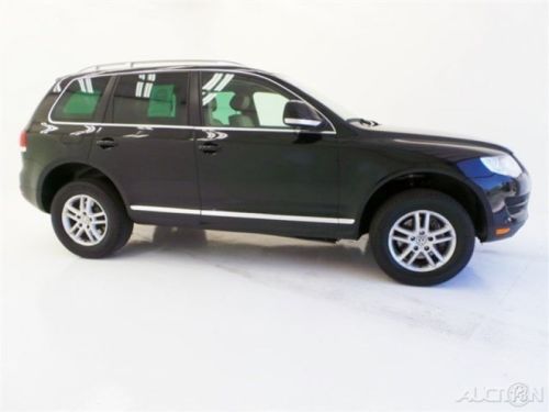 We Finance! 09 Touareg VR6 Used Certified 3.6L V6 24V 4x4 4WD SUV Sunroof, image 2