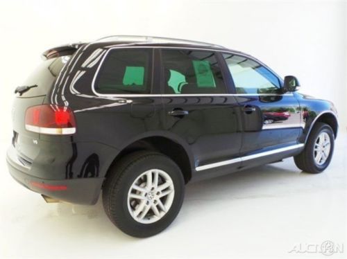 We Finance! 09 Touareg VR6 Used Certified 3.6L V6 24V 4x4 4WD SUV Sunroof, image 3