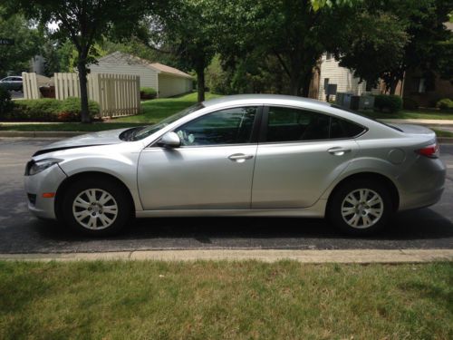 2010 mazda 6 i sedan 4cyl rebuildable repairable collision clean title