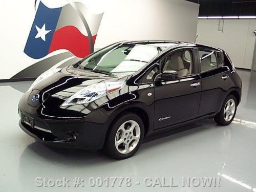 2011 nissan leaf sl zero emissions nav rear cam 22k mi texas direct auto