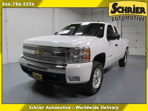 11 chevy silverado 1500 white 4x4 4wd home link rear parking aid