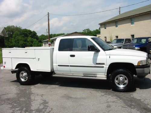 2001 dodge ram 2500 diesel utility/service body truck
