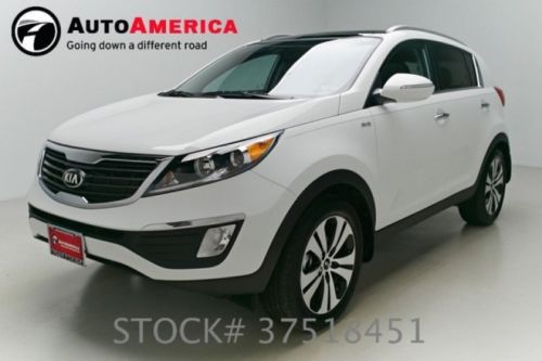 2013 kia sportage ex 10k low miles nav rearcam vent leather sunroof aux usb