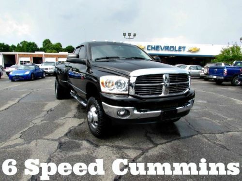 2008 dodge ram 3500 cummins turbo diesel 6 speed manual dually pickup truck 4x4