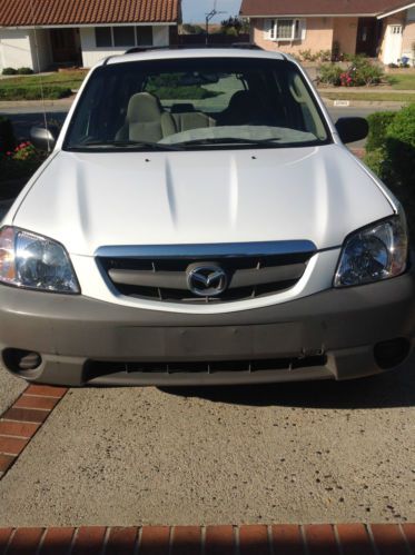 2001 mazda tribute dx sport utility 4-door 3.0l